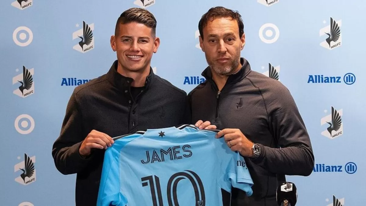 James Rodr&iacute;guez gabung Minnesota United.  (Minnesota United)
