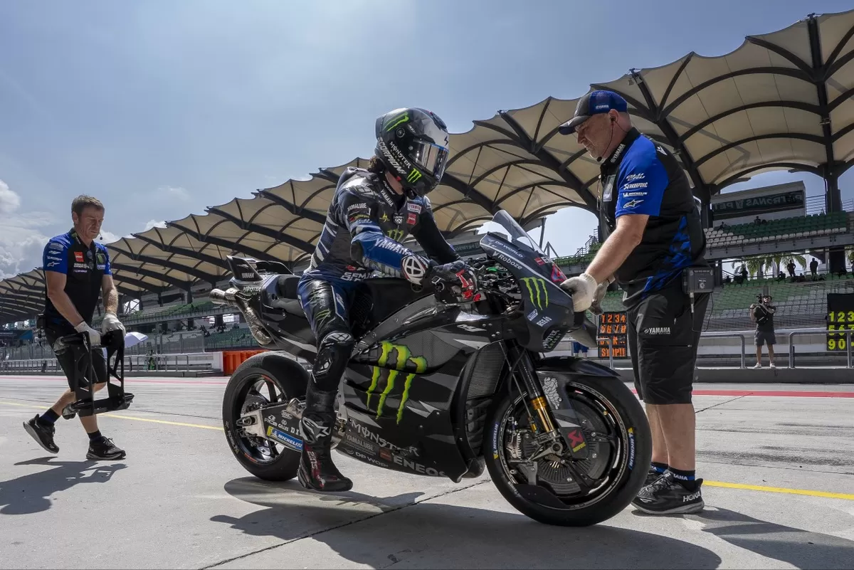 Yamaha alami hari yang buruk di Tes Sepang 2026 (Yamaha)