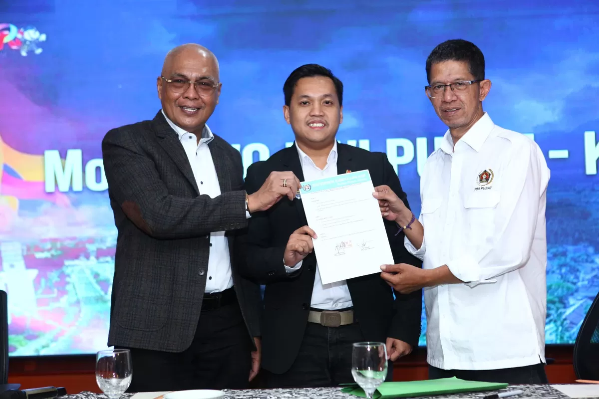 Siwo PWI Pusat menandatangani MoU dengan Komite Sepakbola Mini Indonesia.
