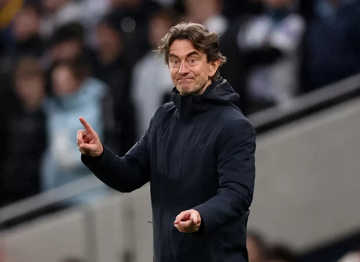 Pelatih Tottenham Thomas Frank menjadi yang terburuk di Liga Primer Inggris.