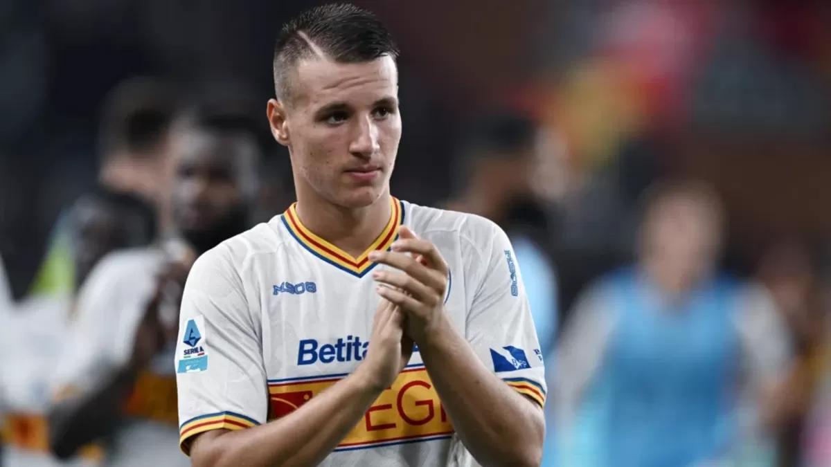 Penyerang muda AC Milan, Francesco Camarda. (Sportal)