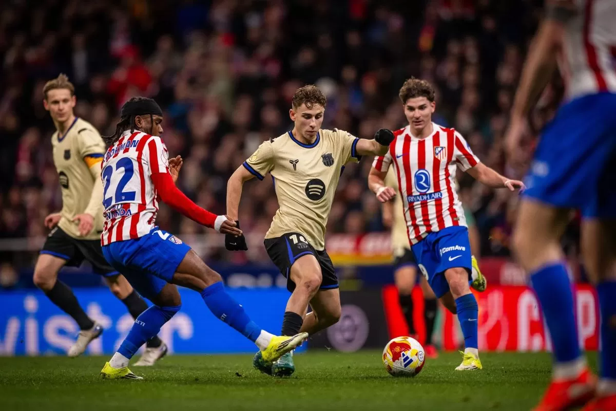 Duel Atletico Madrid vs Barcelona di perempat final Copa del Rei 2025/26 (Marc Graupera - FC Barcelona)