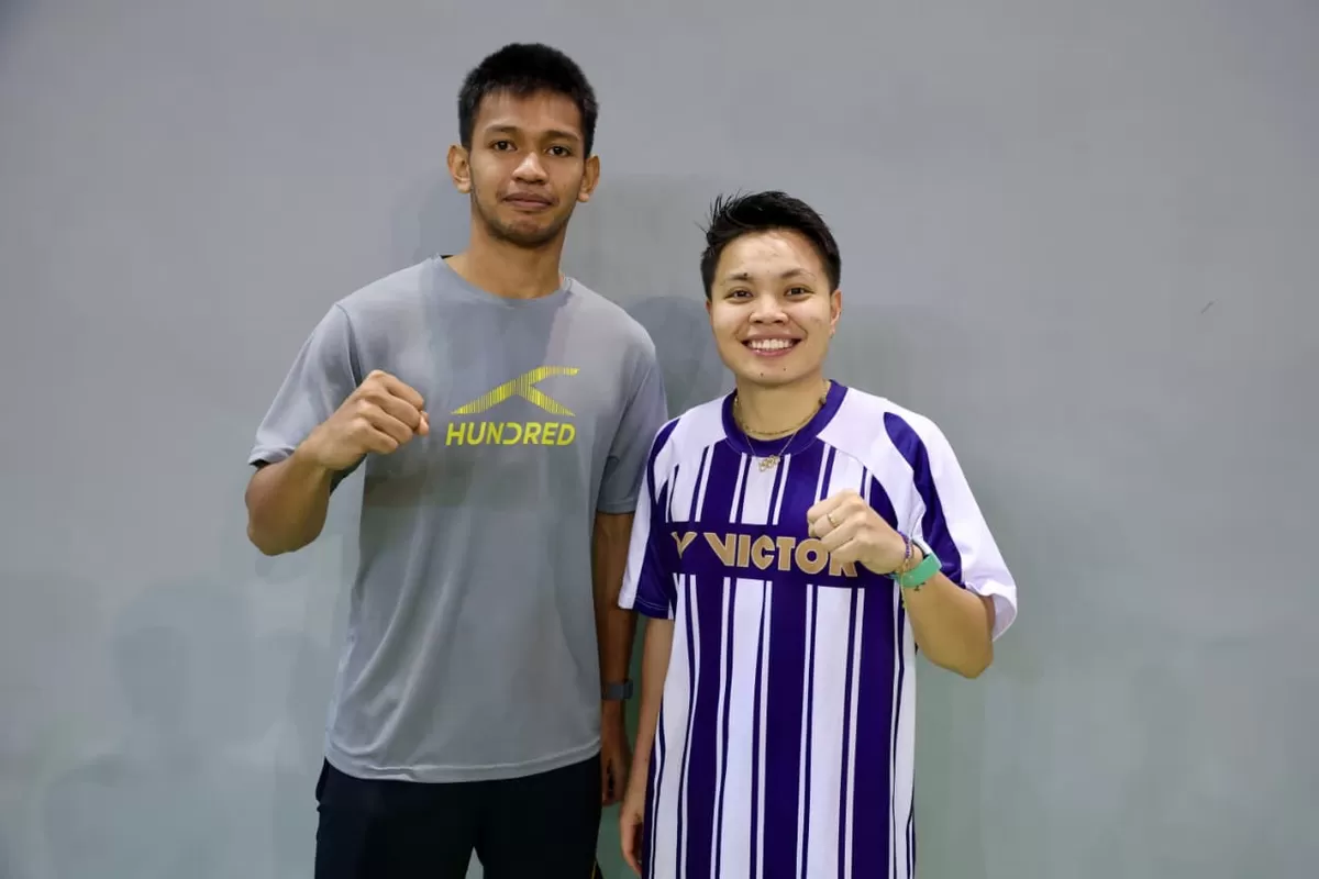Mulai di  Ruichang China Masters, 10-15 Maret mendatang, Apriyani Rahayu akan bermain rangkap di ganda campuran bersama Taufik Aderya.  (PBSI)