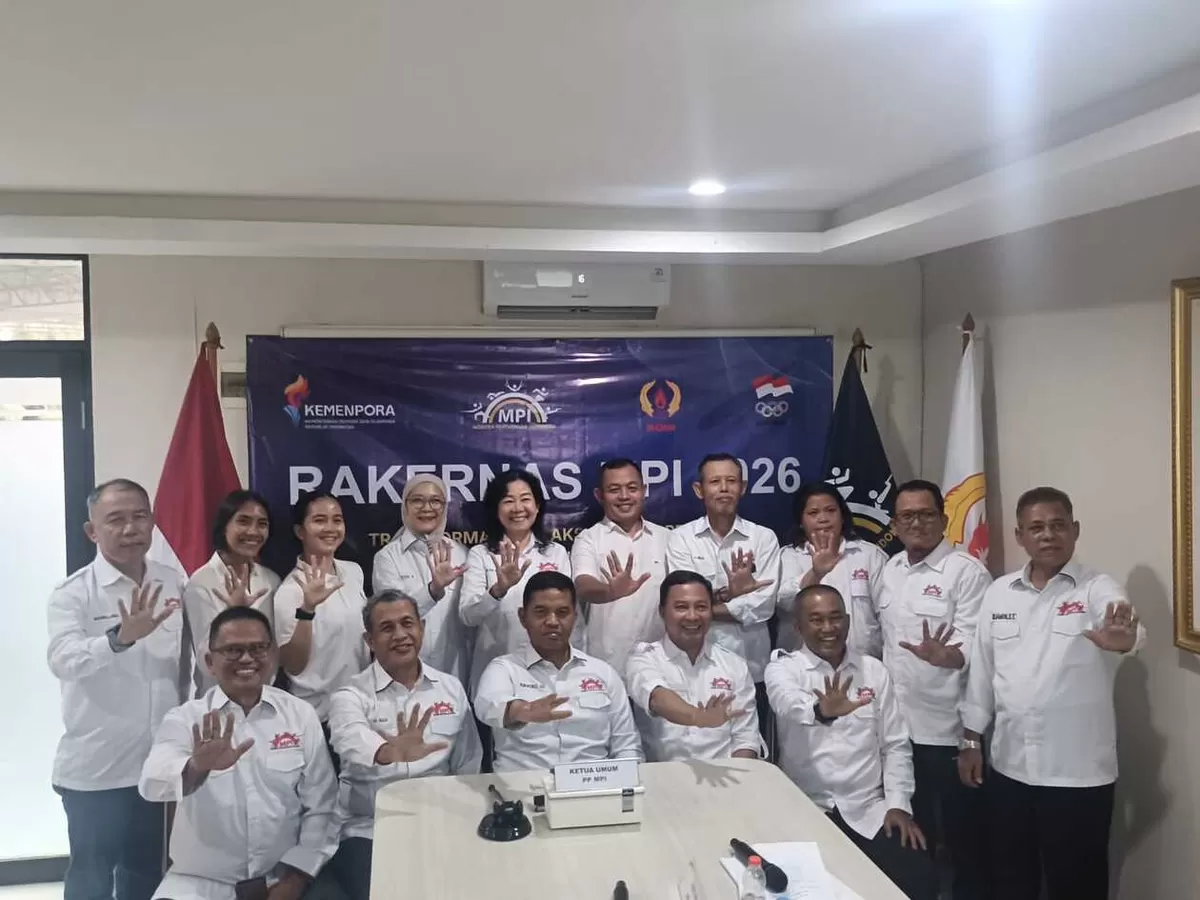 Pengurus Pusat Modern Pentathlon Indonesia (PP MPI) gelar Rakernas secara daring akhir pekan ini. Fokus untuk raih medali ke Asian Games 2026, Nagoya. (PP MPI)