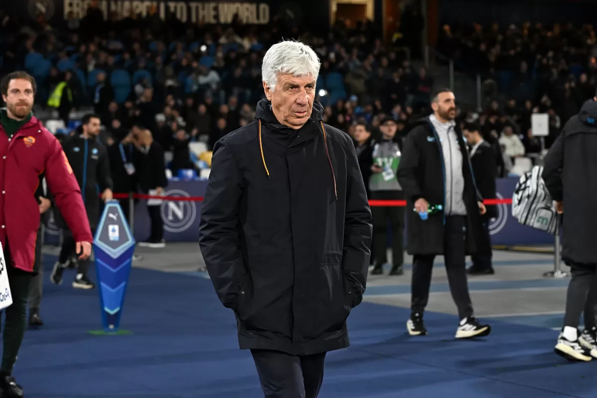 Gian Piero Gasperini menyesalkan hasil pertandingan Roma vs Napoli.