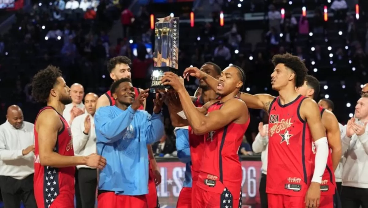 Selebrasi USA Stars juara NBA All-Star 2026. (Reuters)