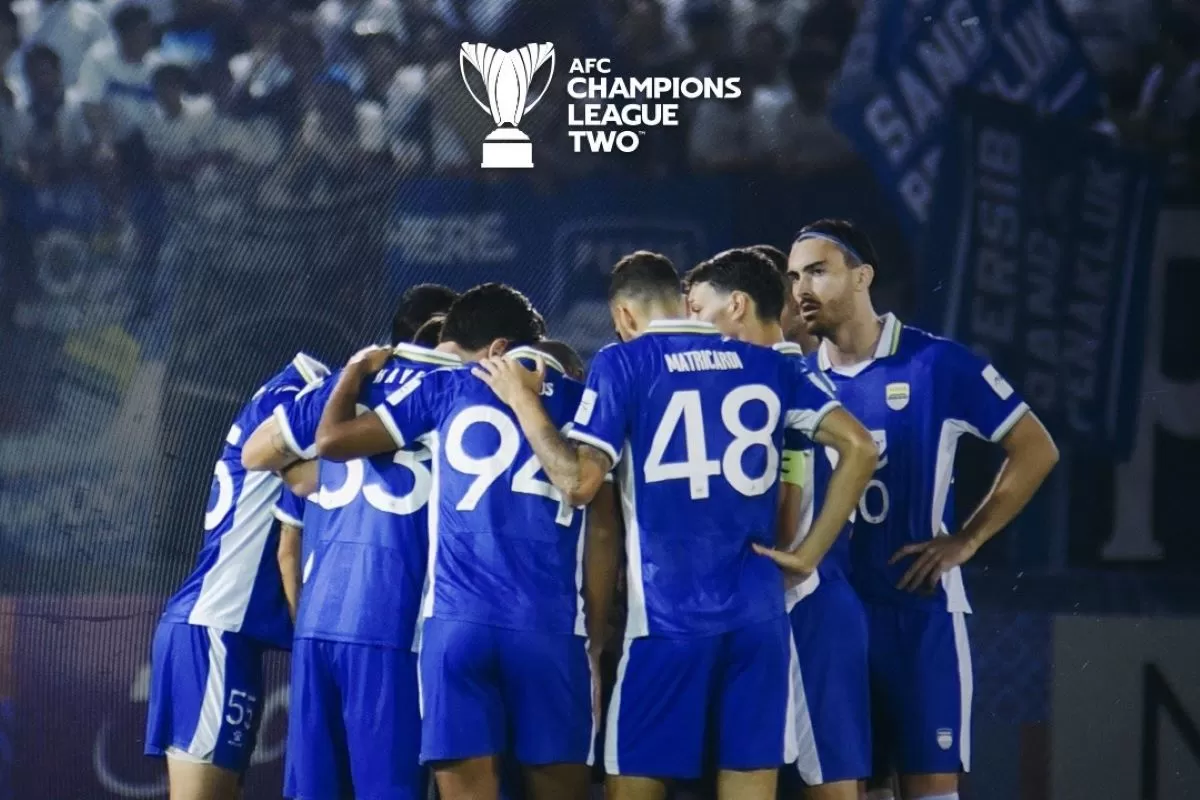Skuat Persib di Leg 1 ACL Two 2025/26 di Stadion Ratchaburi, Thailand (Persib)