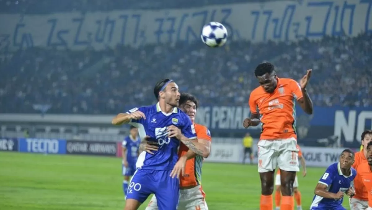 Pertandingan Persib vs Ratchaburi FC di 16 besar ACL Two 2025/26. (Persib)