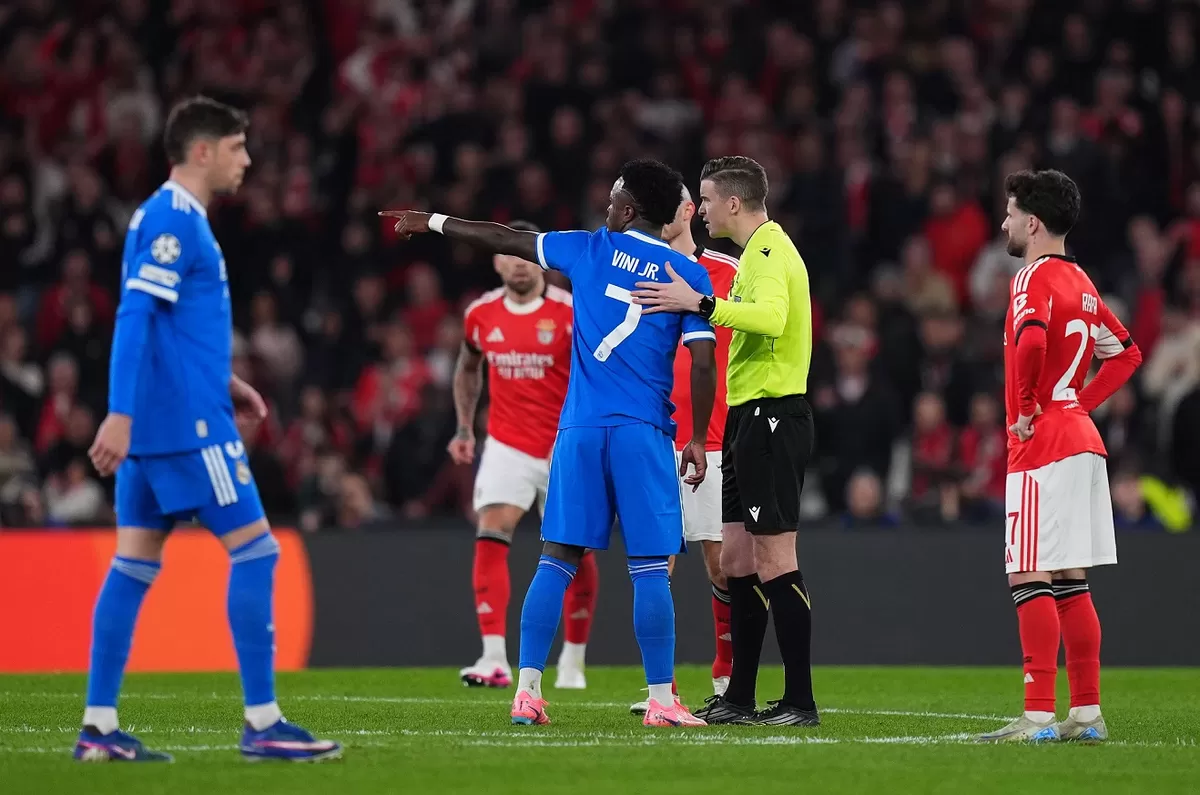 Vinicius Jr jadi korban rasisme saat Real Madrid menekuk Galatasaray 1-0, Rabu 18 Februari 2026.