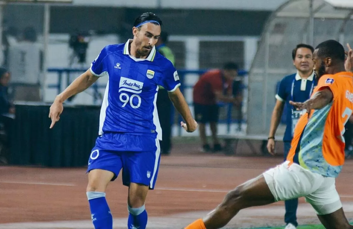Andrew Jung masuk daftar pencetak gol terbanyak di ACL Two musim ini. (Persib)