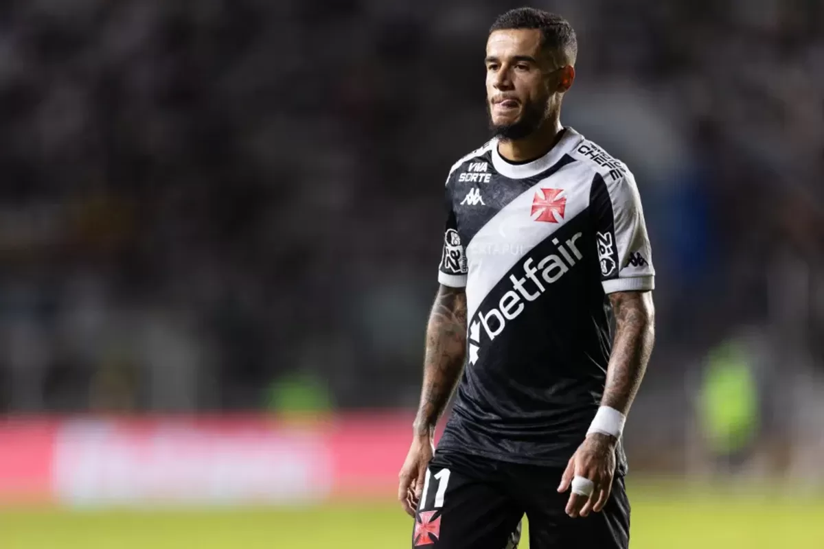 Pemain Vasco da Gama, Philippe Coutinho. (Shutterstock)