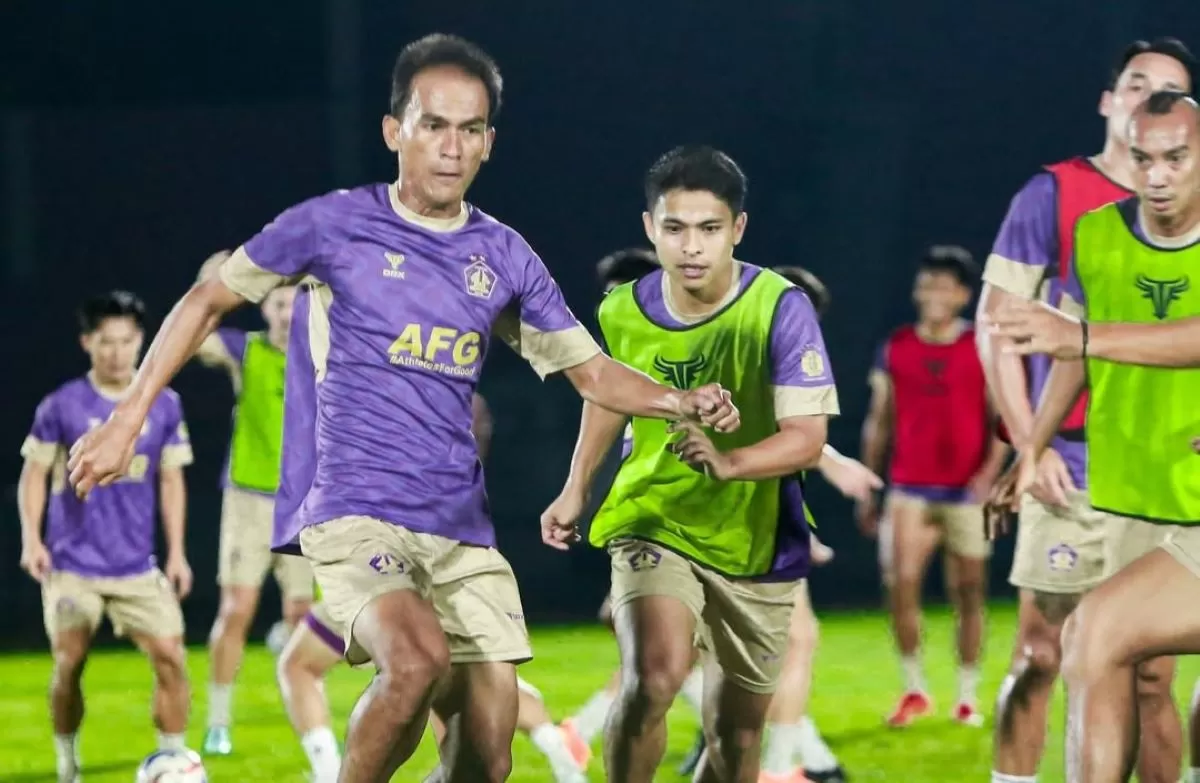Persik Kediri jalani latihan menjelang laga melawan Bhayangkara FC  (@persikfcofficial)