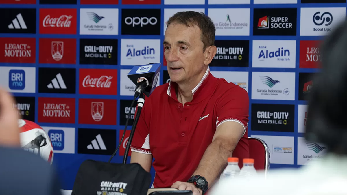 Pelatih Persis, Milomir Seslija. (I.League)