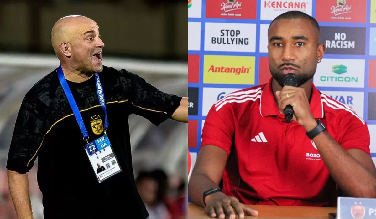 Bernardo Tavares dan Yuran Fernandes (kanan)