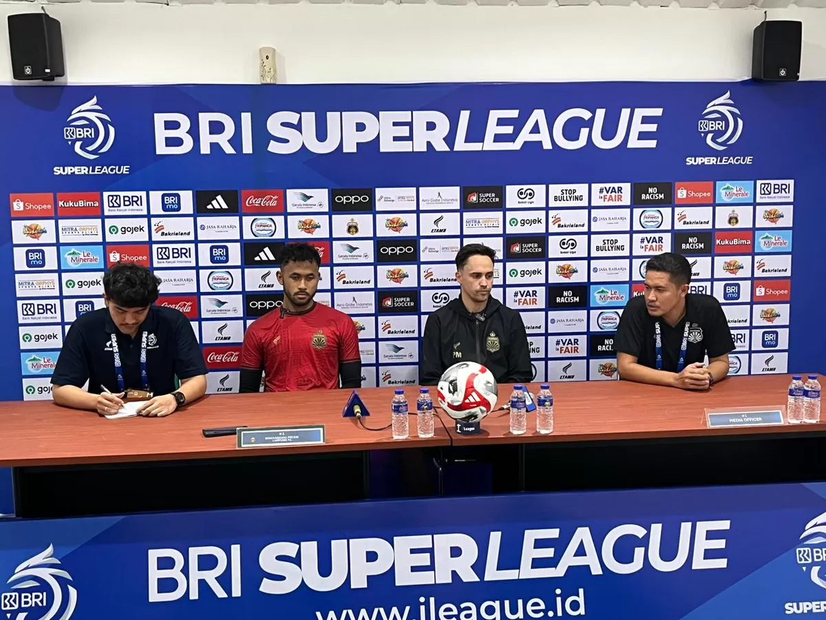 Pelatih Bhayangkara Presisi Lampung FC, Paul Munster. (Bhayangkara Presisi Lampung FC)
