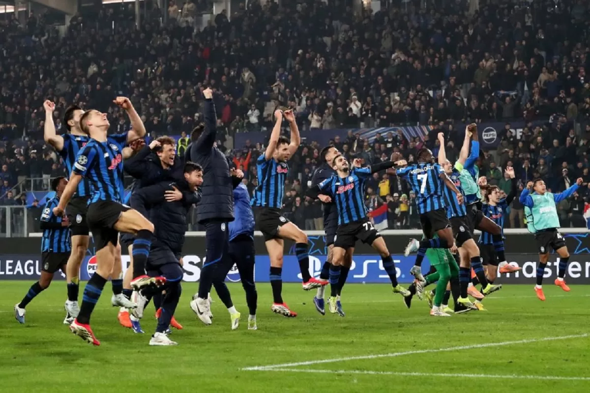 Atalanta mengejutkan Borussia Dortmund di play-off Liga Champions.