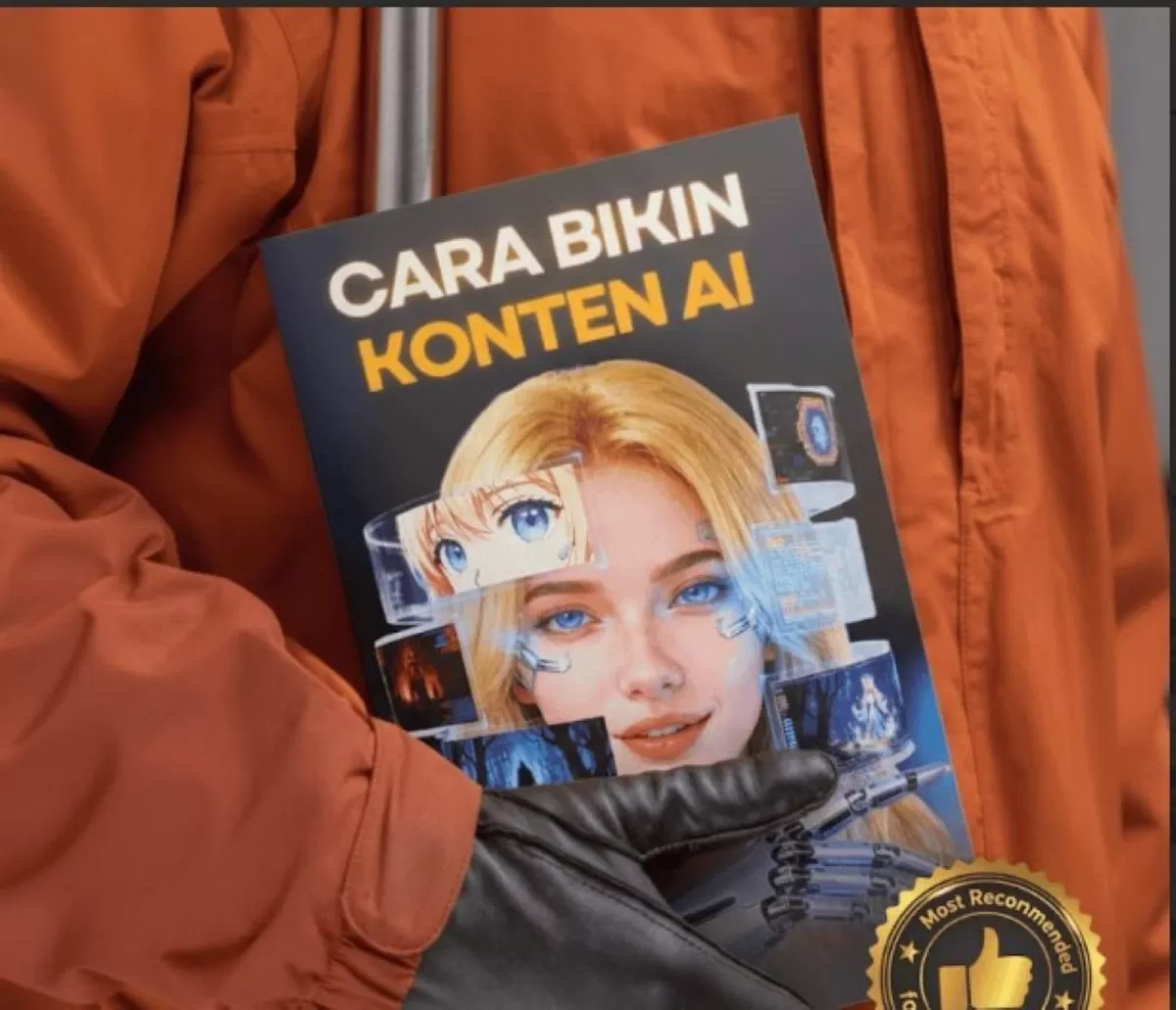 buku Cara Bikin Konten AI, panduan praktis bagi kreator, UMKM, dan masyarakat untuk memanfaatkan AI secara cerdas dan bertanggung jawab di era digital (AICO)