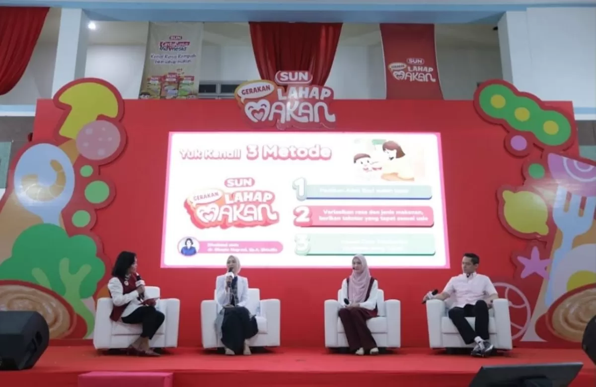Memasuki 2026, SUN kembali mengedukasi ibu Indonesia lewat Gerakan Lahap Makan untuk bantu atasi GTM dan dukung gizi optimal anak (SUN)