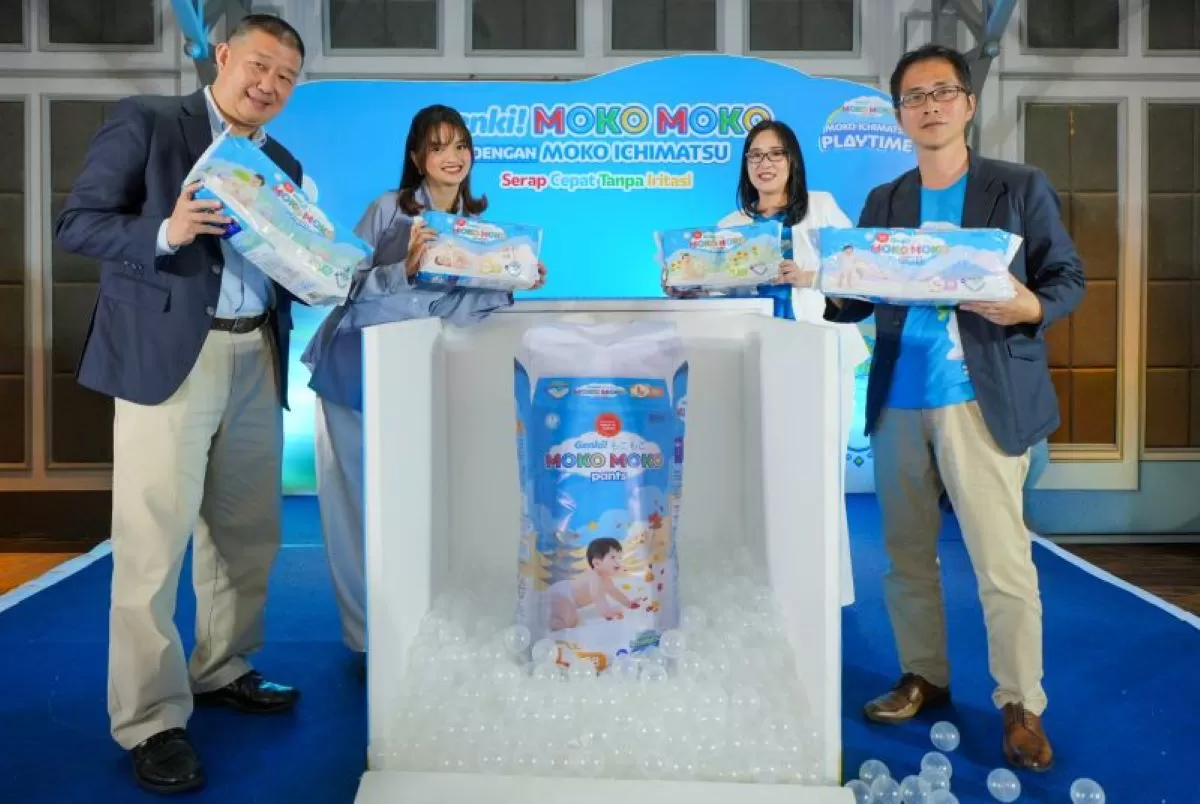 Genki Moko Moko, brand popok bayi dengan teknologi Jepang, meluncurkan Genki Moko Moko Ichimatsu, popok dengan teknologi Moko Ichimatsu yang dirancang untuk mendukung kenyamanan Si Kecil (dok)