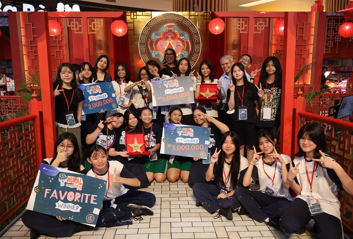 Semangat kreativitas terpancar dari CL Cup Mural Competition 2026 di Mal Ciputra Jakarta. Puluhan pelajar SMP dan SMA menyalurkan ide, cerita, dan imajinasi mereka melalui seni mural bertema Shopping 