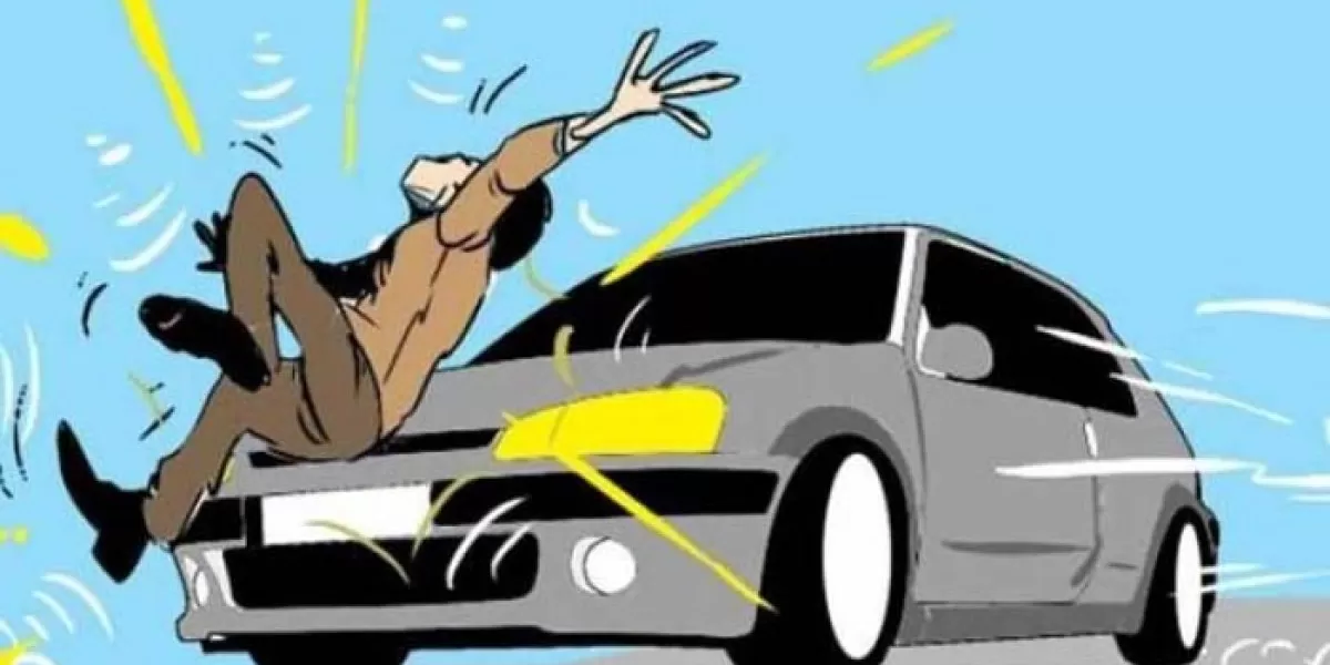 Ilustrasi orang ditabrak mobil. (Dok foto: Istimewa)