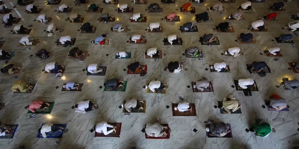 Salat Idul Adha. (Antara)