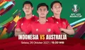 Menakar Peluang Timnas Indonesia setelah Kalah dari Australia pada Kualifikasi Grup G Piala Asia U23 2022