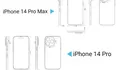 Gambar Skematik Desain iPhone 14 Pro Bocor, Bikin Kita Langsung Tahu Tampilan Jelasnya!
