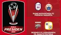 Jadwal Piala Presiden 2022 Hari Ini Rabu 22 Juni 2022, Rans vs Persija dan Borneo FC vs Barito