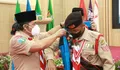 Pesan Pj Gubernur Al Muktabar Untuk Kontingen Pramuka Banten yang Ikuti Jambore Nasional