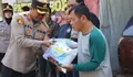 Polres Temanggung salurkan bantuan sembako pada warga terdampak kenaikkan harga BBM