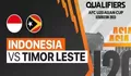  Link Live Streaming  Timnas Indonesia U20 vs Timor Leste, Kualifikasi Piala Asia U20 2023