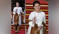 Peringati Hari Batik Nasional 2022, Iriana Jokowi Mengikuti Parade Kebaya di Solo