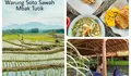 Kulineran Soto Sawah Mbak Tutik Sambil Menikmati Destinasi Wisata Alam Pemandangan Hamparan Persawahan