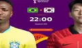 Head to Head Brasil Vs Korea Selatan di 16 Besar Piala Dunia 2022, 6 Desember 2022 Rekor Pertemuan 7 Kali