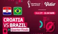 Link Nonton Live Streaming Kroasia Vs Brasil di Piala Dunia 2022 Pukul 22.00 WIB, Jumat, 9 Desember 2022