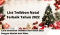 Download Twibbon Hari Natal dan Tahun Baru 2023