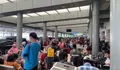 Libur Natal dan Tahun Baru, Stasiun Senen masih dipadati para pemudik