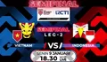 Link Nonton live Streaming Vietnam Vs Indonesia di Laga Semifinal Leg 2 Piala AFF 2022