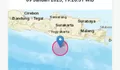 Baru saja terjadi, gempa mengguncang Pacitan Jawa Timur  dengan magnitudo 5.9. BMKG: hati hati gempa susulan