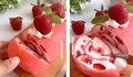 Stroberi Towel Cake, Yummi Untuk Takjil Buka Puasa di Bulan Ramadhan 2023