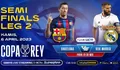 Siaran Langsung Barcelona vs Real Madrid di Copa del Rey, Kick Off 02.00 WIB, Bukan di NobarTV atau Score808