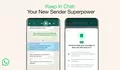 WhatsApp Luncurkan Fitur 'Keep in Chat', Bagaimana Cara kerja dan Menggunakannya? Cek di Sini