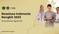 Kemenag Buka Pendaftaran Program Beasiswa Indonesia Bangkit 2023, Ini Rinciannya