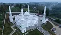 Penampakan Masjid Endan Andansih, Ikon Baru Wisata Religi Baru di Purwakarta