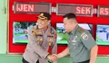 Baru Menjabat, Kapolres Padangsidimpuan ke Dandim 0212 Tapsel: Semoga ke Depan TNI Polri Lebih Kompak