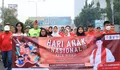 Peringatan Hari Anak Nasional, Plt Wali Kota Bekasi Tri Adhianto Padati Car Free Day Bareng 2.000 Anak