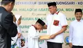 Hadiri Lebaran Yatim dan Dhuafa di Jatiasih, Plt Wali Kota Bekasi Tri Adhianto Beri Pesan Ini