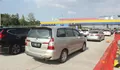 One Way Diperpanjang, Gerbang Tol Kalikangkung Dibanjiri Pemudik