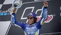 Berani Overtaking  Jelang Garis Finish, Alex Rins Juara Moto GP Silverstone